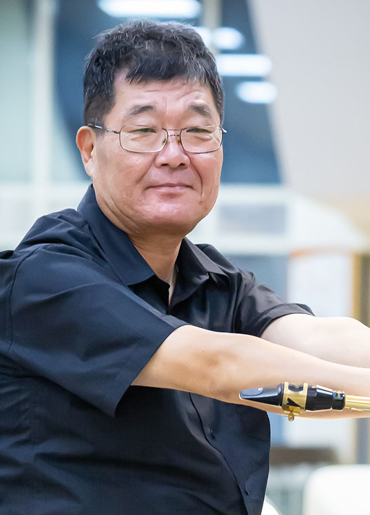 색소폰 단원 사진